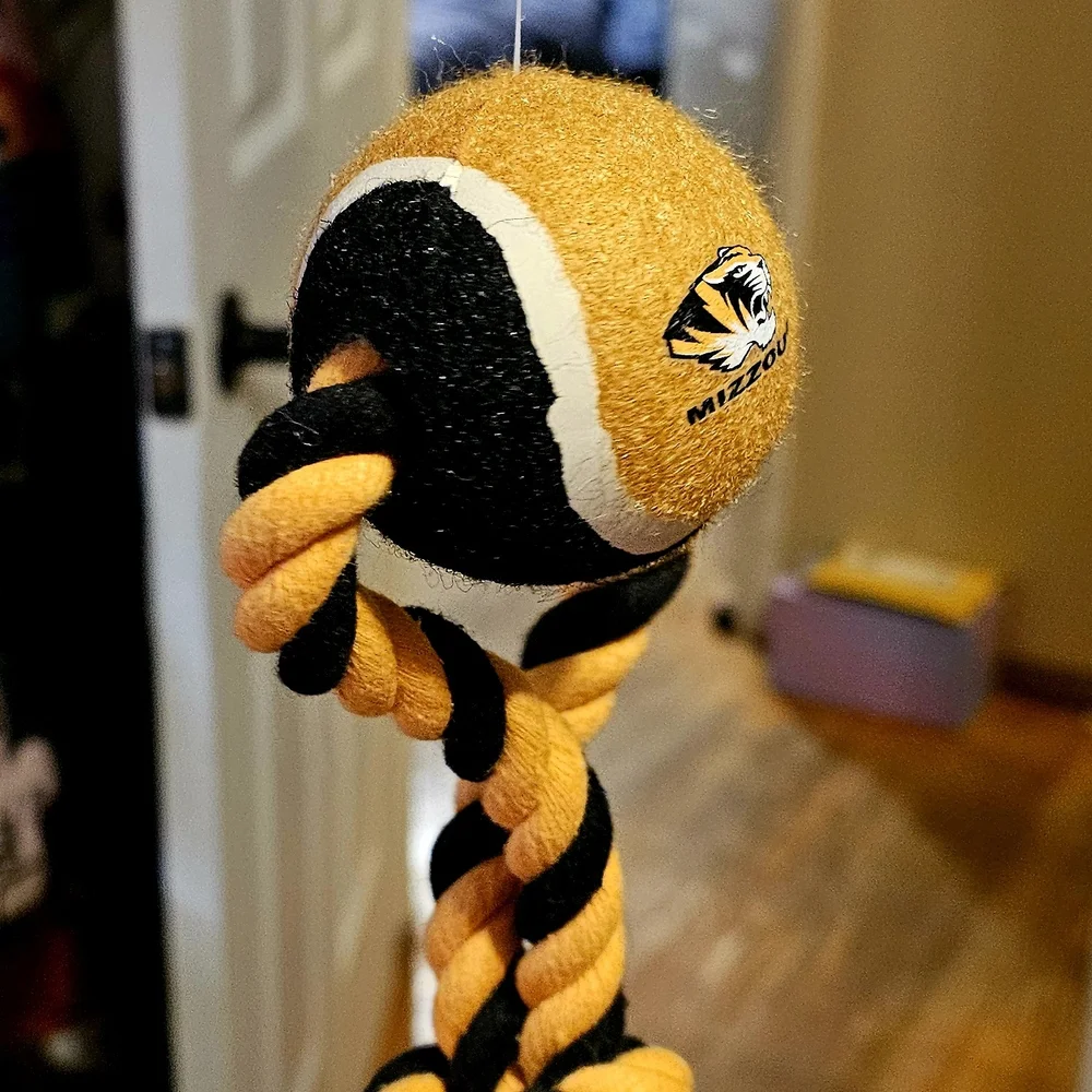 Missouri Tigers Dog Rope Toy Officially Licensed